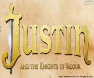 Puzzle Λογότυπο της ταινίας Justin and the Knights of Valour